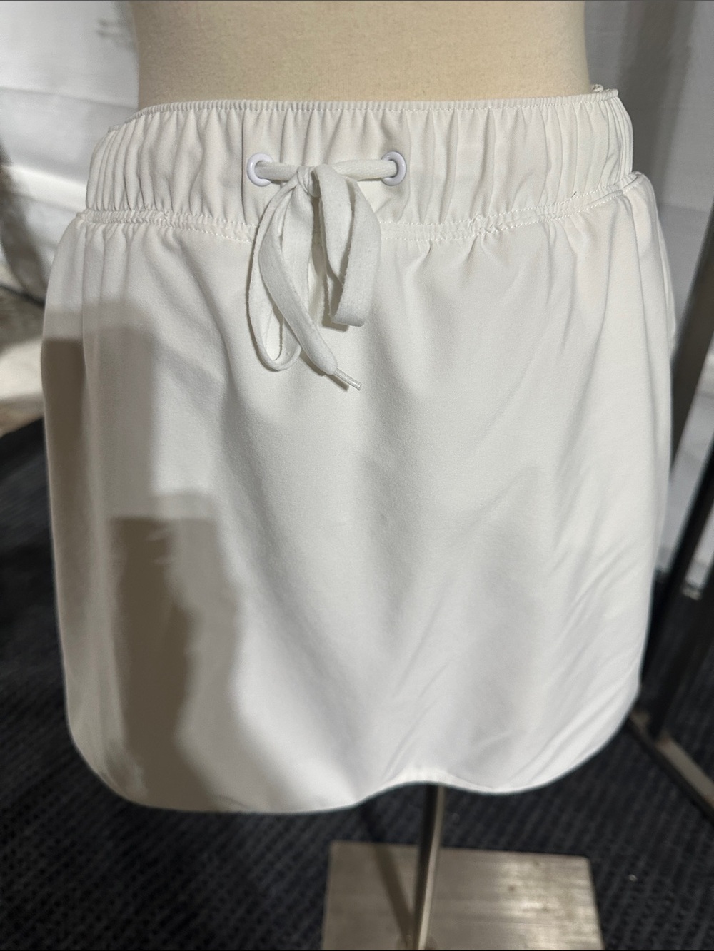 Slazenger White Women's Athletic Skort with Drawstring Waist